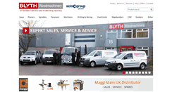 Desktop Screenshot of blythmachinery.co.uk